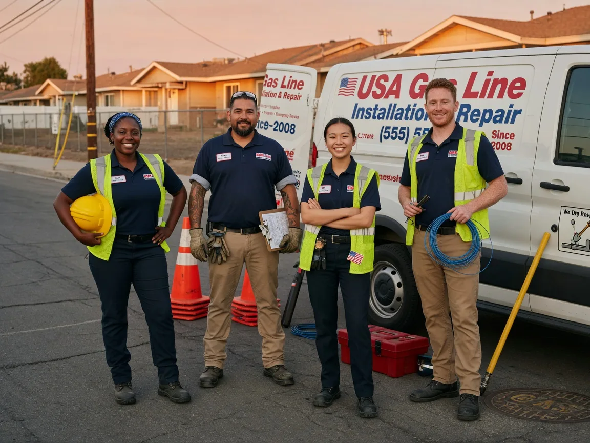 Gas Line Installation company in La Sal, UT